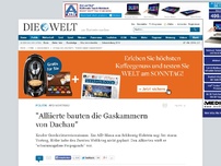 Bild zum Artikel: AfD-Vortrag: 'Alliierte bauten die Gaskammern von Dachau'