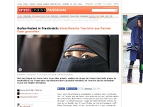 Bild zum Artikel: Burka-Verbot in Frankreich: Verschleierte Touristin aus Pariser Oper geworfen