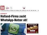 Bild zum Artikel: Böse Werbe-Masche - Vorsicht: Abzock-Falle bei WhatsApp!