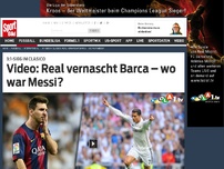Bild zum Artikel: Real vernascht Barca – wo war Messi? Real Madrid hat den Clasico gegen Barcelona klar für sich entschieden. Kroos spielte in seinem ersten Spanien-Gipfel durch, Suarez gab sein Debüt für Barca. »