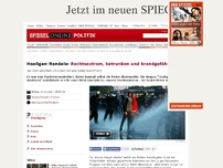 Bild zum Artikel: Hooligan-Randale in Köln: Rechtsextrem, betrunken und brandgefährlich