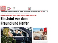 Bild zum Artikel: Dumm gelaufen! - Ein Joint vor dem Freund und Helfer