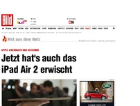 Bild zum Artikel: #Bendgate - Jetzt hat's auch das iPad Air 2 erwischt