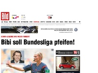 Bild zum Artikel: Schiri-Legende fordert - Bibi soll Bundesliga pfeifen!