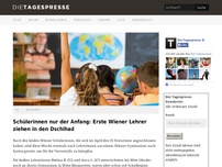 Bild zum Artikel: Schülerinnen nur der Anfang: Erste Wiener Lehrer ziehen in den Dschihad