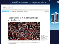 Bild zum Artikel: 1. FC Nürnberg gegen St. Pauli: Fußballverein lädt 3500 Flüchtlinge ins Stadion ein
