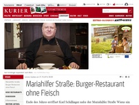 Bild zum Artikel: Mariahilfer Straße: Burger-Restaurant ohne Fleisch