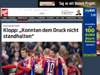 Bild zum Artikel: BVB hält Bayern- Druck nicht stand Lange hatte der BVB gegen den FC Bayern geführt. Am Ende siegten dennoch die Münchner. Lewandowski und Robben drehten die Partie. »