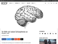 Bild zum Artikel: ​So fühlt sich akute Schizophrenie an