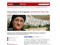 Bild zum Artikel: Deutsche Nonne im IS-Kriegsgebiet: 'Ich habe keine Tränen mehr'