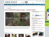 Bild zum Artikel: Ernährungstrend: Diese Familie lebt komplett vegan - auch die Hunde