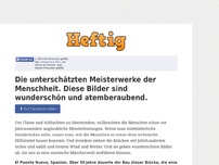 Bild zum Artikel: Die unterschätzten Meisterwerke der Menschheit. Diese Bilder sind wunderschön und atemberaubend.