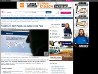 Bild zum Artikel: Falsches Video kursiert in Facebook-Chats