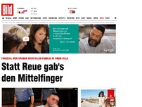 Bild zum Artikel: Raubüberfall auf Familie - Statt Reue zeigten sie den Mittelfinger