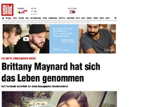 Bild zum Artikel: Sie war unheilbar krank - Brittany hat sich das Leben genommen