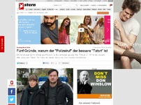 Bild zum Artikel: Sonntagabend-Krimi: Warum der 'Polizeiruf' der bessere 'Tatort' ist