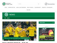Bild zum Artikel: Reus trifft erneut - BVB im Rekordtempo ins Achtelfinale