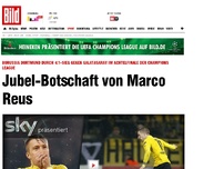 Bild zum Artikel: BVB im Achtelfinale - Jubel-Botschaft von Marco Reus