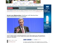 Bild zum Artikel: Anreiz zum Netzausbau: Oettinger will Wechsel des Internetanbieters einschränken