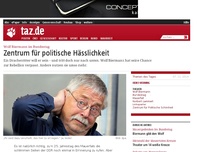 Bild zum Artikel: Wolf Biermann im Bundestag: Zentrum für politische Hässlichkeit