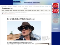 Bild zum Artikel: Held der vereinten Nation: Es kribbelt bei Udo Lindenberg