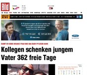 Bild zum Artikel: Für Pflege seiner Frau - Kollegen schenken Vater 362 freie Tage