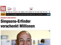 Bild zum Artikel: Unheilbarer Krebs - Simpsons-Erfinder verschenkt Millionen