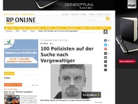 Bild zum Artikel: Hilden - 100 Polizisten auf der Suche nach Vergewaltiger