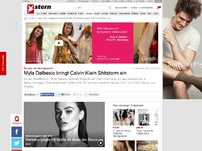 Bild zum Artikel: Plus-Size oder Normalgewicht: Myla Dalbesio bringt Calvin Klein Shitstorm ein