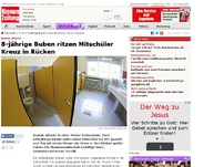 Bild zum Artikel: 8-jährige Buben ritzen Mitschüler Kreuz in Rücken