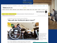 Bild zum Artikel: Behinderung und Inklusion: 'Wo will der Rollstuhl denn raus?'