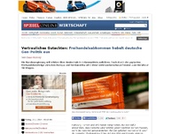 Bild zum Artikel: Vertrauliches Gutachten: Freihandelsabkommen hebelt deutsche Gen-Politik aus