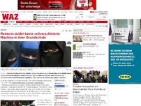 Bild zum Artikel: Rektorin duldet keine vollverschleierte Muslima in ihrer Grundschule