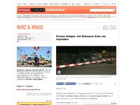 Bild zum Artikel: kurz & krass: Frauen bringen mit Deospray Auto zur Explosion