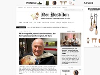 Bild zum Artikel: FIFA verspricht jedem Erdenbewohner, der Korruptionsvorwürfe vergisst, 50 Euro