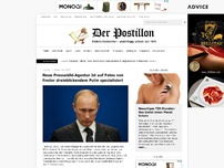 Bild zum Artikel: Neue Pressebild-Agentur ist auf Fotos von finster dreinblickendem Putin spezialisiert