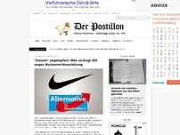 Bild zum Artikel: 'Swoosh' abgekupfert: Nike verklagt AfD wegen Markenrechtsverletzungen