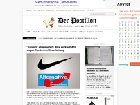 Bild zum Artikel: 'Swoosh' abgekupfert: Nike verklagt AfD wegen Markenrechtsverletzungen