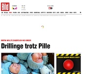 Bild zum Artikel: Britin wollte nie Kinder - Drillinge trotz Pille