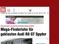 Bild zum Artikel: 20.000 Euro - Mega-Finderlohn für Audi R8 GT Spyder