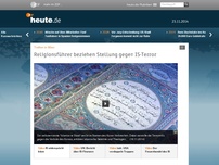 Bild zum Artikel: Religionsführer beziehen Stellung gegen IS-Terror