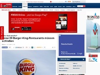 Bild zum Artikel: Ist Ihre Stadt betroffen? - Diese 89 Burger-King-Restaurants müssen schließen