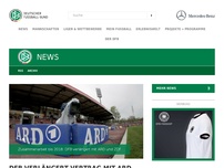 Bild zum Artikel: DFB verlängert Vertrag mit ARD und ZDF