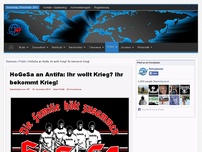 Bild zum Artikel: HoGeSa an Antifa: Ihr wollt Krieg? Ihr bekommt Krieg!