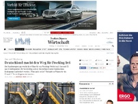 Bild zum Artikel: Gas- und Ölförderung: Deutschland macht den Weg für Fracking frei