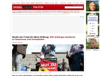 Bild zum Artikel: Studie der Friedrich-Ebert-Stiftung: AfD-Anhänger tendieren zu Rassismus und Homophobie