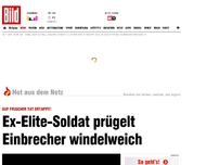 Bild zum Artikel: Auf frischer Tat ertappt! - Ex-Elite-Soldat prügelt Einbrecher windelweich