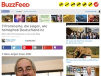 Bild zum Artikel: Deutschland, Land der Homophobie