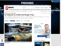 Bild zum Artikel: Neue Bilder aus den Skandal-Filialen: So eklig war es wirklich bei Burger King