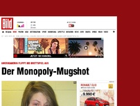 Bild zum Artikel: Tränen-Mugshot - Festnahme nach Ausraster bei Monopoly-Spiel